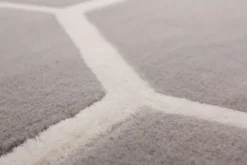 Vloerkleden-Divendo Vloerkleed 125 Taupe Ivoor Lina