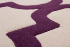 Discount Vloerkleed 3097 Taupe Lila Manolya Vloerkleden