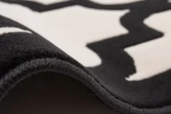 Outlet Vloerkleed 3097 Taupe Zwart Manolya Vloerkleden