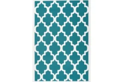 Vloerkleden-Divendo Vloerkleed 2097 Turquoise Manolya