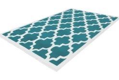 Vloerkleden-Divendo Vloerkleed 2097 Turquoise Manolya