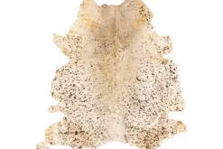 Vloerkleden-Divendo Vloerkleed 110 Wit Goud Fly