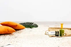 Vloerkleden-Divendo Vloerkleed 110 Wit Goud Fly