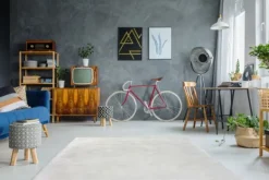 Outlet Vloerkleed 100 Wit Rabbit Vloerkleden