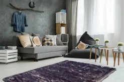 Vloerkleden-Divendo Vloerkleed 110 Wit-Lila Crown