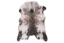 Outlet Vloerkleed 525 zilver-zwart-bruin Western Vloerkleden