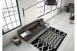 Vloerkleed 425 Zwart Ivoor Lina Vloerkleden