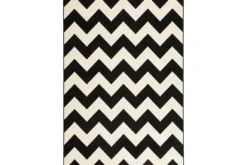 Outlet Vloerkleed 2095 Zwart Manolya Vloerkleden