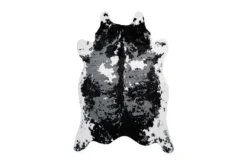 Sale Vloerkleed 225 zwart wit Desert Vloerkleden