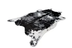 Sale Vloerkleed 225 zwart wit Desert Vloerkleden