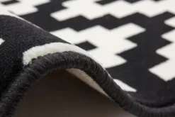 Clearance Vloerkleed 300 Zwart Wit Now! Vloerkleden