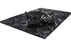 Best Vloerkleed 410 Zwart Zilver Spark Vloerkleden