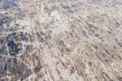 Vloerkleden-Louis de Poortere Vloerkleed Abyss Blue 8629 Mad Men Cracks |