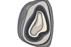 Outlet Vloerkleed Aura Grey 477304 Habitat | Vloerkleden