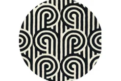 Vloerkleden-Florence Broadhurst Vloerkleed Black 039205 Turnabouts