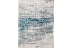 Vloerkleden-Louis de Poortere Vloerkleed Bronx Azurite 8421 Mad Men Griff |