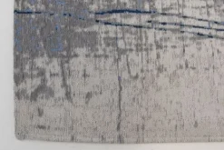 Vloerkleden-Louis de Poortere Vloerkleed Bronx Azurite 8421 Mad Men Griff |