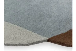 Hot Vloerkleed Chad Brown-Blue 87705 Element | Vloerkleden