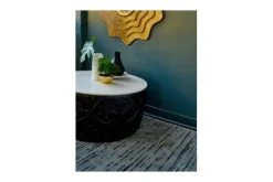 Vloerkleden-Florence Broadhurst Vloerkleed Charcoal 039405 Slub