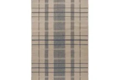 Vloerkleed Check Denim 497408 Zona | Vloerkleden