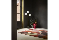 Vloerkleden-Brink & Campman Vloerkleed Cosmo Red Pale Green 95203 Decor |