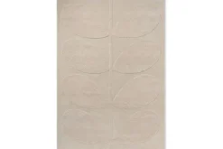 Vloerkleden-Orla Kiely Vloerkleed Ecru 158309 Solid Stem