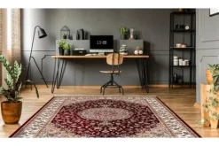 Clearance Vloerkleed Edinburgh Rood Scotland Vloerkleden