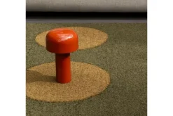 Vloerkleden-Brink & Campman Vloerkleed Festival Dots Olive 495817 Habitat |