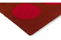 Hot Vloerkleed Festival Dots Red 495800 Habitat | Vloerkleden