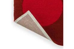 Hot Vloerkleed Festival Dots Red 495800 Habitat | Vloerkleden