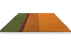 Vloerkleden-Brink & Campman Vloerkleed Festival Stripes Orange 496513 Habitat |