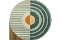 New Vloerkleed Green Fano Girare | Vloerkleden