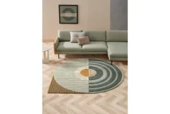 New Vloerkleed Green Fano Girare | Vloerkleden