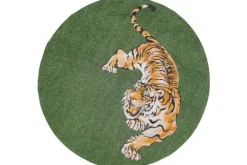 Vloerkleden-Louis de Poortere Vloerkleed Green On Fire 9388 Pop |