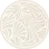 Vloerkleden-Florence Broadhurst Vloerkleed Ivory 039301 Japanese Fans