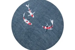 Vloerkleden-Louis de Poortere Vloerkleed Japanese Pond 9390 Pop |