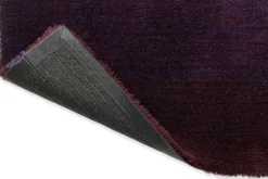 Vloerkleed Low Electric Blue Aubergine 10118 Shade | Vloerkleden