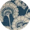 New Vloerkleed Midnight 039708 Japanese Floral Vloerkleden