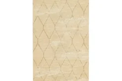 Vloerkleden-Ginore Vloerkleed Natural Beige Lozenge