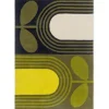 Vloerkleden-Orla Kiely Vloerkleed Seagrass 160307 Striped Tulip