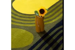 Vloerkleden-Orla Kiely Vloerkleed Seagrass 160307 Striped Tulip