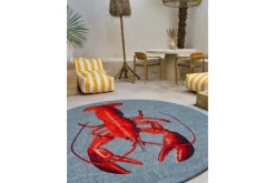 Vloerkleed Steam Red 9389 Pop | Vloerkleden