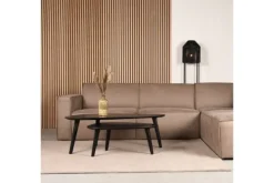 Vloerkleden- Vloerkleed Taupe Wolly