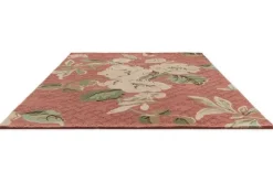 Vloerkleden-Laura Ashley Vloerkleed Terracotta Orange Aylworth Trail