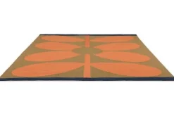 Vloerkleden-Orla Kiely Vloerkleed Tomato 463703 Giant Sixties Stem