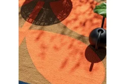 Vloerkleden-Orla Kiely Vloerkleed Tomato 463703 Giant Sixties Stem