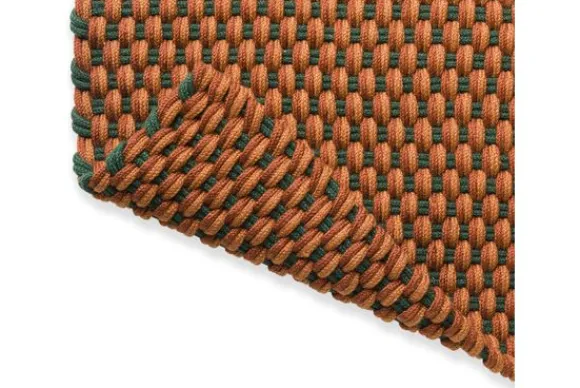 Clearance Vloerkleed Tricolore Terra Rust Green 496903 Lace | Vloerkleden
