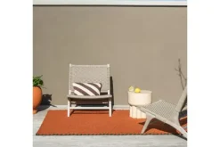 Clearance Vloerkleed Tricolore Terra Rust Green 496903 Lace | Vloerkleden