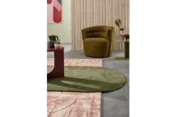 Discount Vloerkleed Warm Red Floorganic FloorArt | Vloerkleden