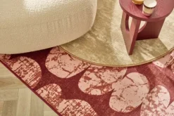 Vloerkleden-Brinker Vloerkleed Warm Red Stones FloorArt |